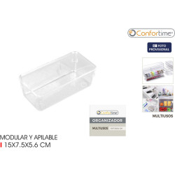 MACETA ALTA 91,5 L PROSPERPLAST URBI SQUARE EFFECT DE PLÁSTICO CON DEPÓSITO EN COLOR...