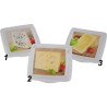 SET 3PC SARTENES ALUMINIO PRENSADO, APTO PARA INDUCCIÓN NAVY BLACK