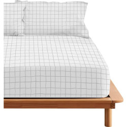 ESTANTERIA 4 NIVELES METALMADERA BLANCO - CONFORTIME