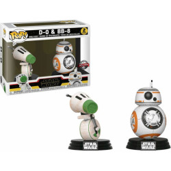 SET 2 FIGURAS POP STAR WARS D-O AND BB-8 EXCLUSIVE