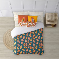 FUNDA NÓRDICA 100% ALGODÓN MODELO MUMBAI PARA CAMA DE 140X200 CM.
