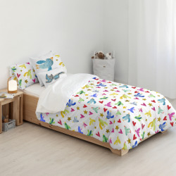 FUNDA NÓRDICA 100% ALGODÓN MODELO OCELLS PARA CAMA DE 260X240 CM.