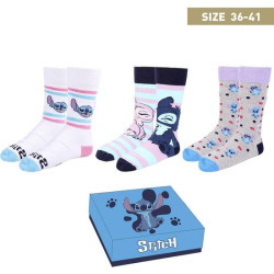 PACK CALCETINES PACK X3 STITCH SIN COLOR