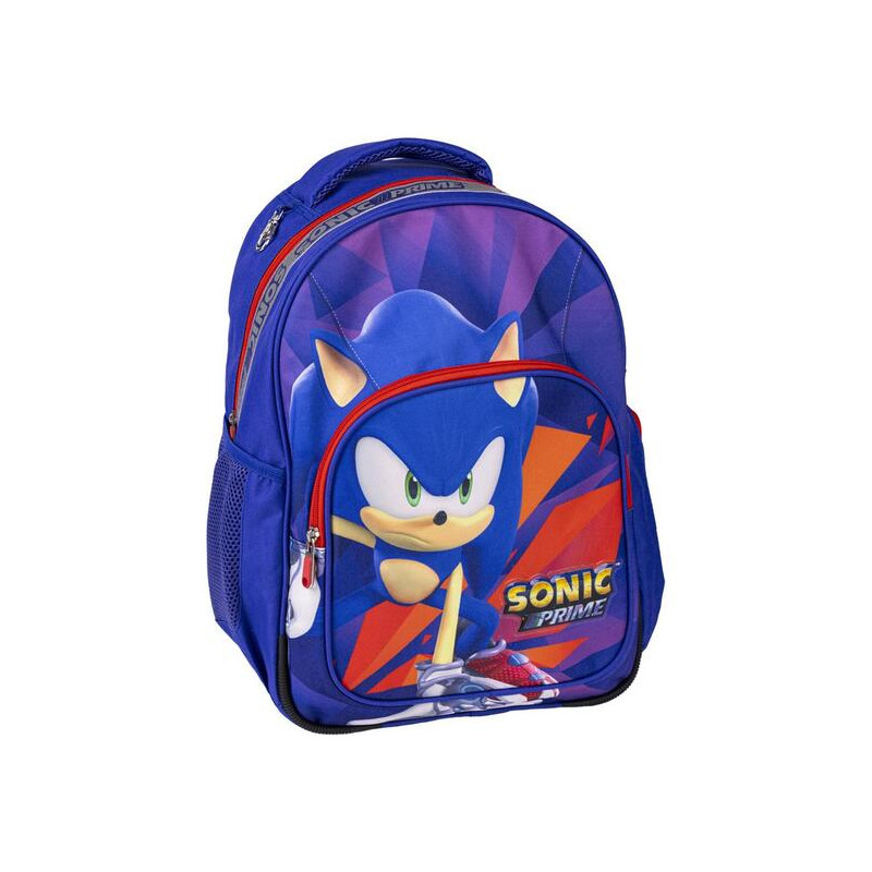 MOCHILA ESCOLAR MEDIANA 42 CM SONIC PRIME PURPLE