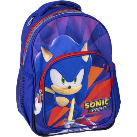 MOCHILA ESCOLAR MEDIANA 42 CM SONIC PRIME PURPLE