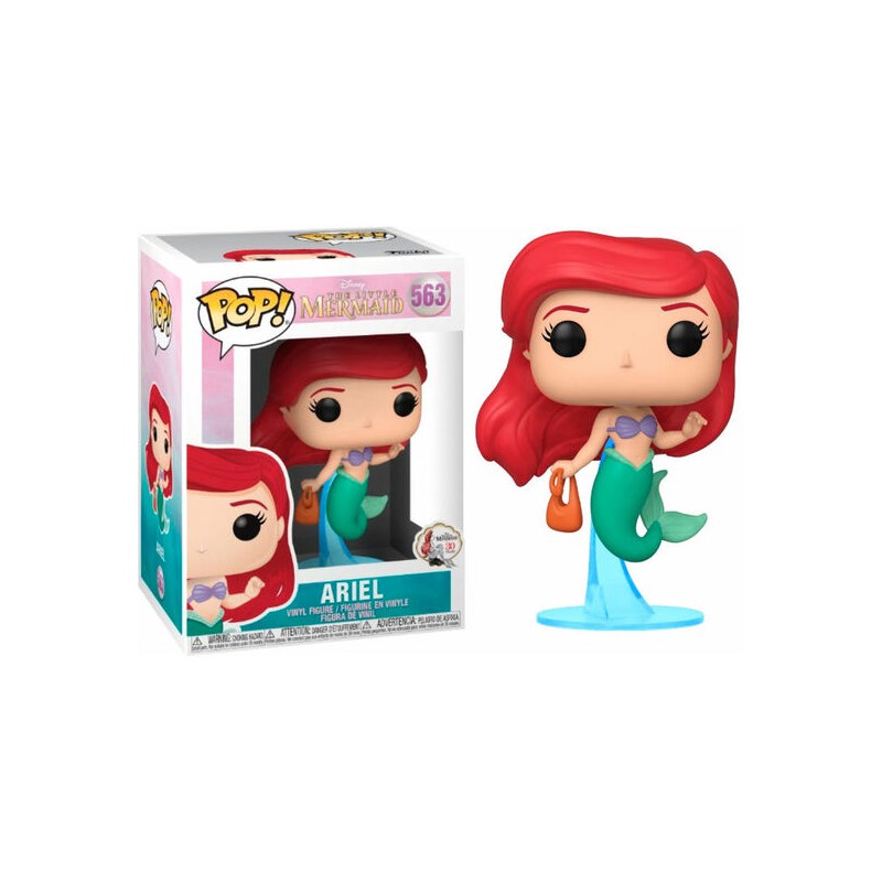 FIGURA POP DISNEY LA SIRENITA ARIEL WITH BAG