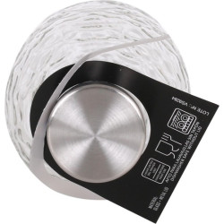 CONJUNTO DE 2 VELAS CILINDRICAS BLANCAS RÚSTICA