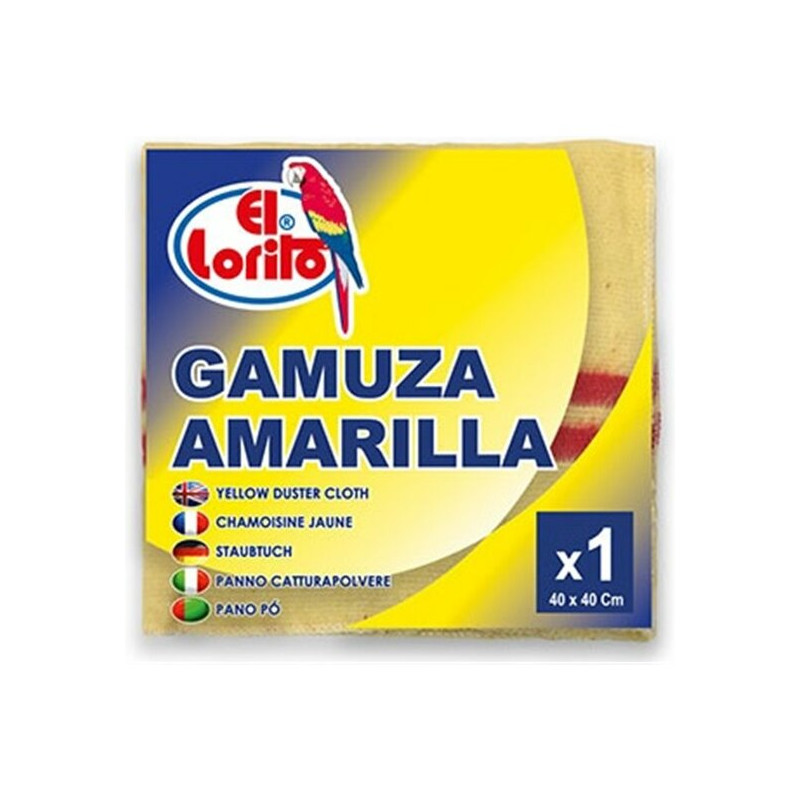 GAMUZA AMARILLA 40X40CM